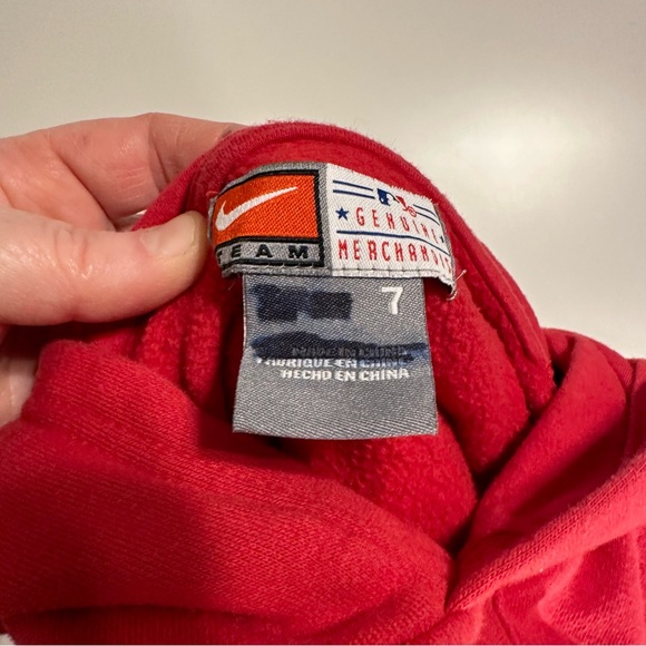 Philadelphia Phillies Nike Hoodie Youth Size 7 - Picture 5 of 8